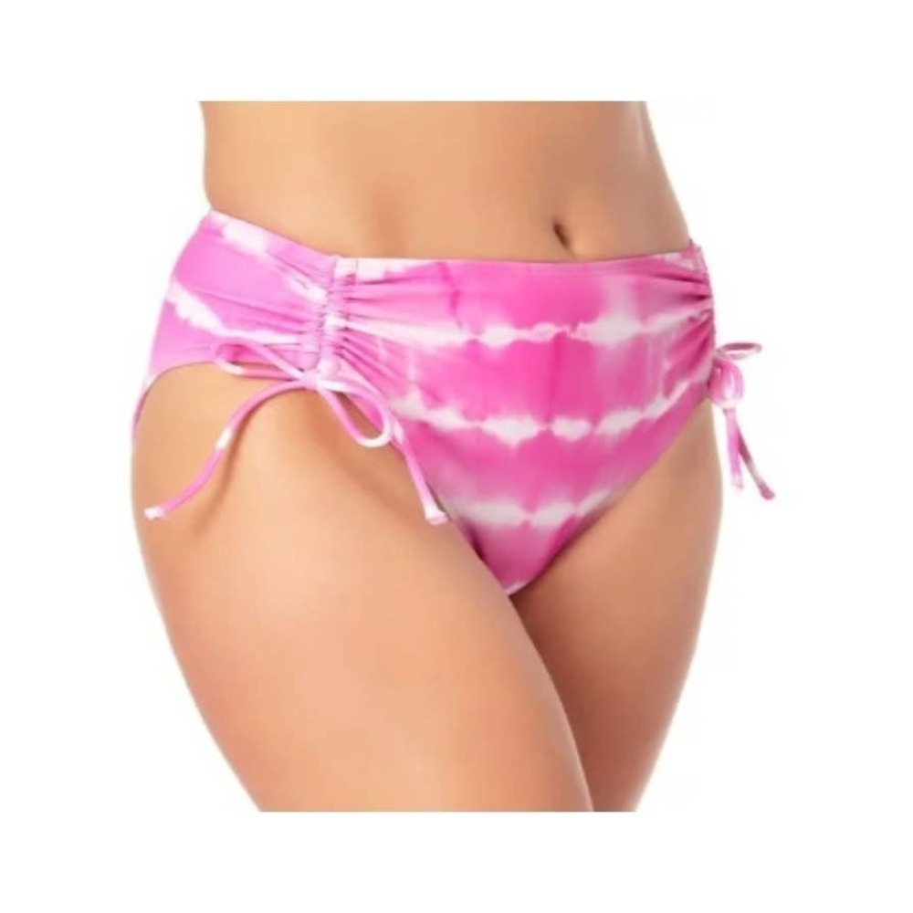California Waves Pink Tie Dye High Waisted Bottom Medium NWT - Picture 3 of 7